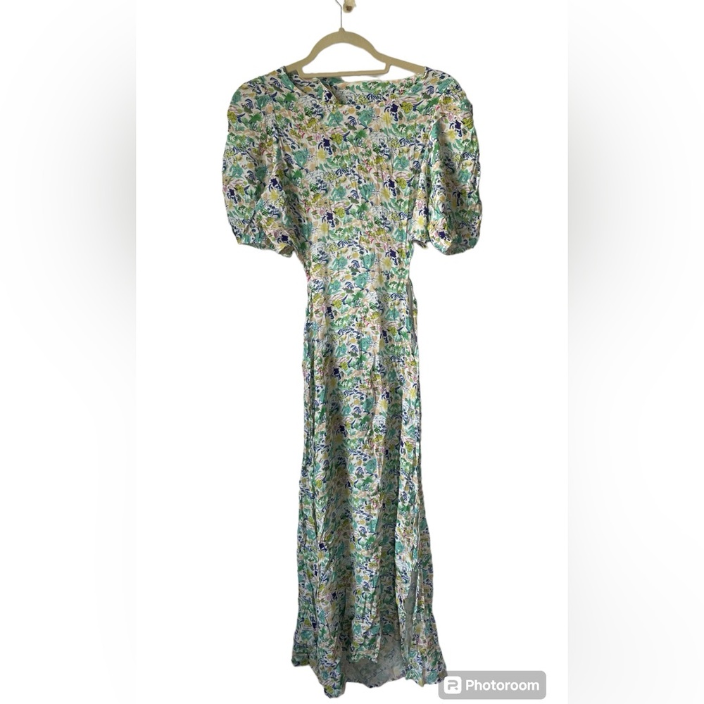 Size M Little Lies Open Back Floral Dress NWT